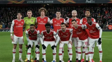 أرسنال يسيطر على بيرنلي بهدفين مبكرين وينهي الشوط الأول متقدماً في الدوري الإنجليزي